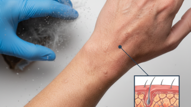 asbestos can cause rashes