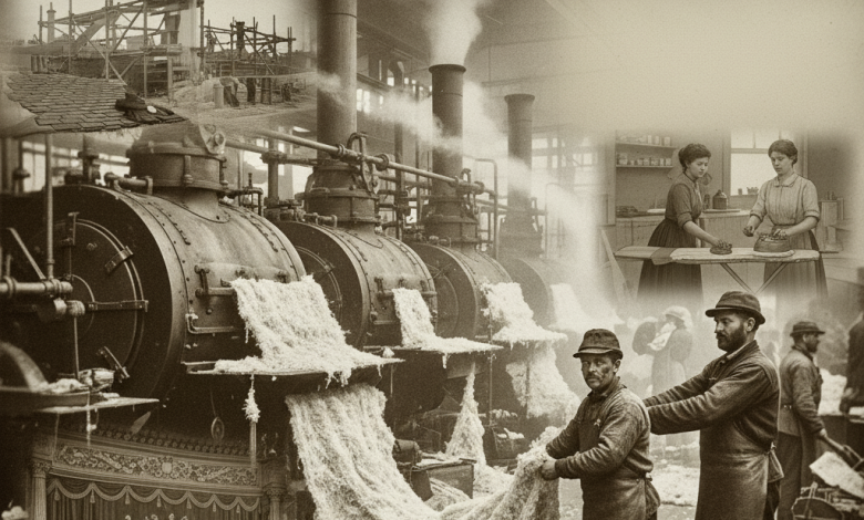 Historical overview of asbestos use and its impact on health.