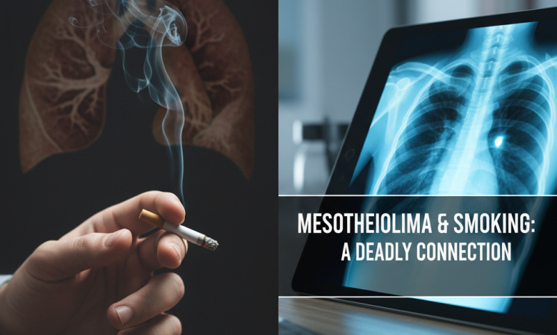 Cigarette smoking increasing lung cancer risk in asbestos-exposed workers